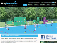 Tablet Screenshot of playinnovation.co.uk